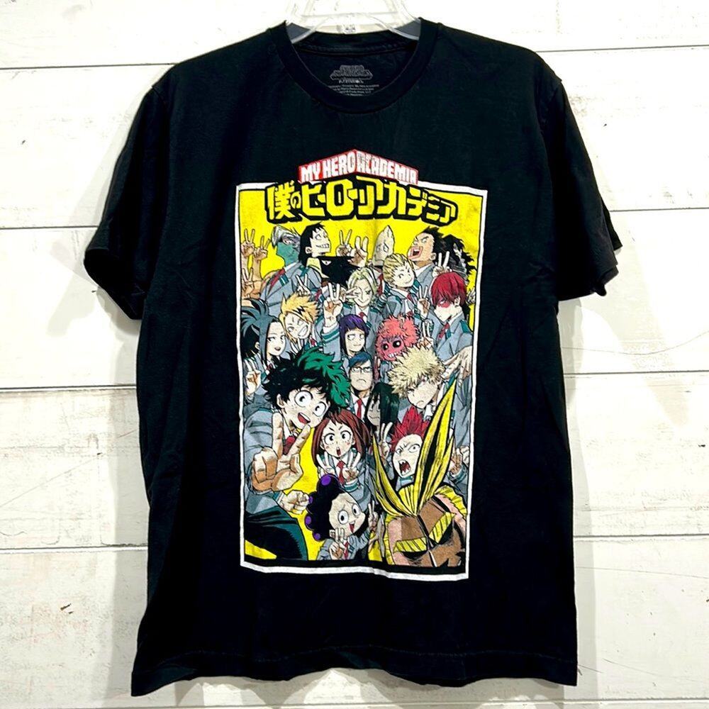 My Hero Academia Black T-Shirt - L